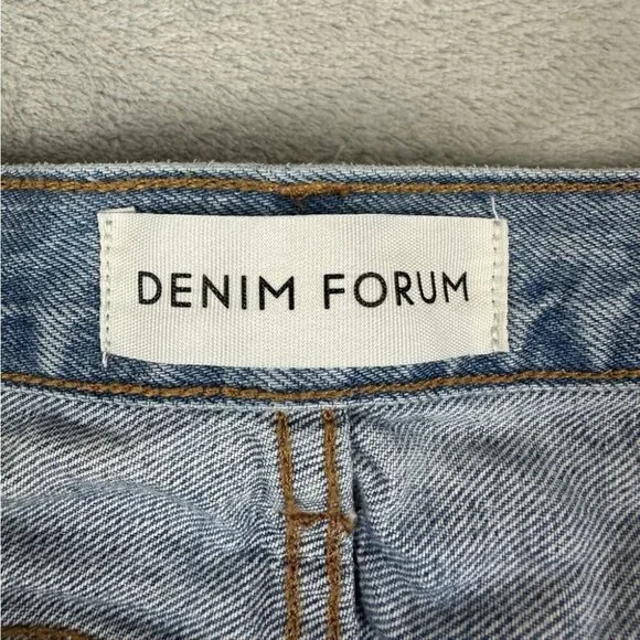 Aritzia Denim Forum Blue Jean Shorts - Picture 4 of 15